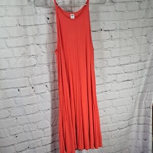 Old Navy Medium Sleeveless Coral Dress